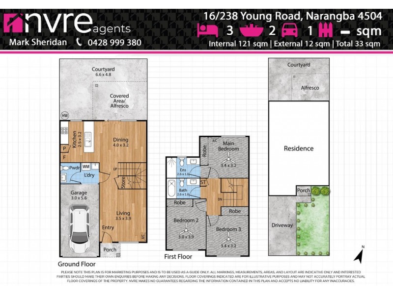 16/238 Young Road, Narangba QLD 4504 Floorplan