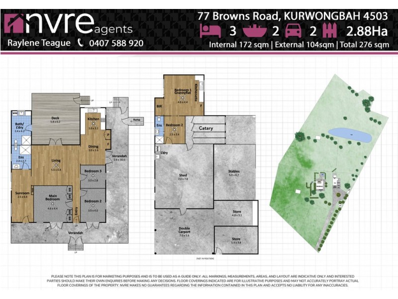 77 Browns Road, Kurwongbah QLD 4503 Floorplan
