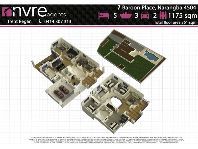 7 Baroon Place, Narangba QLD 4504 Floorplan