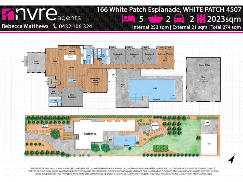 166 White Patch Esplande, White Patch QLD 4507 Floorplan
