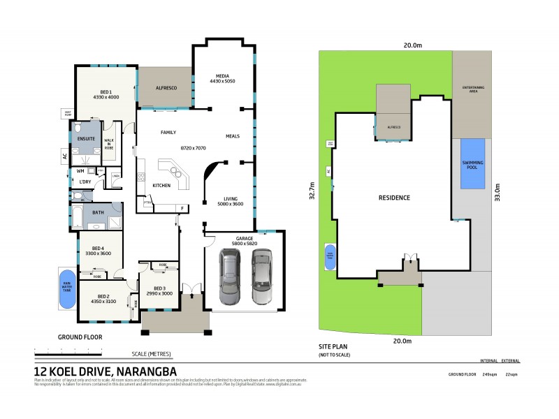 12 Koel Drive, Narangba QLD 4504 Floorplan