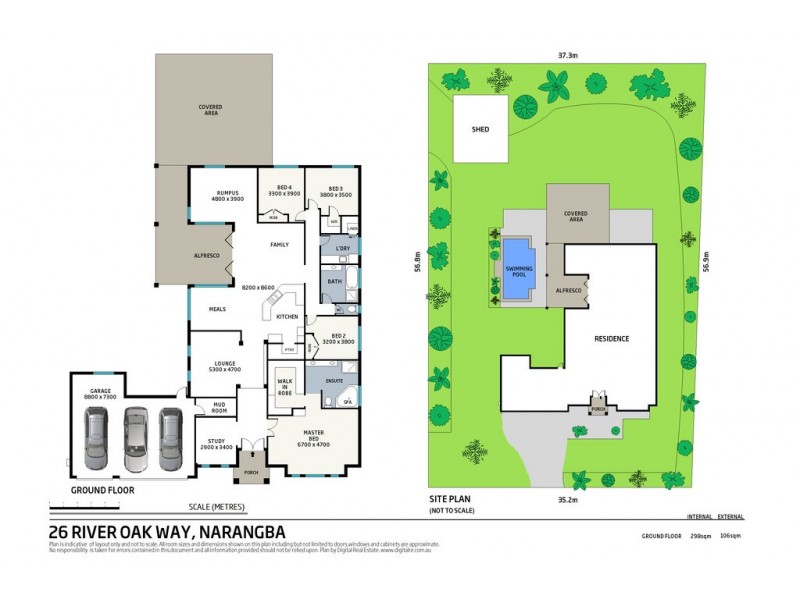 26 River Oak Way, Narangba QLD 4504 Floorplan