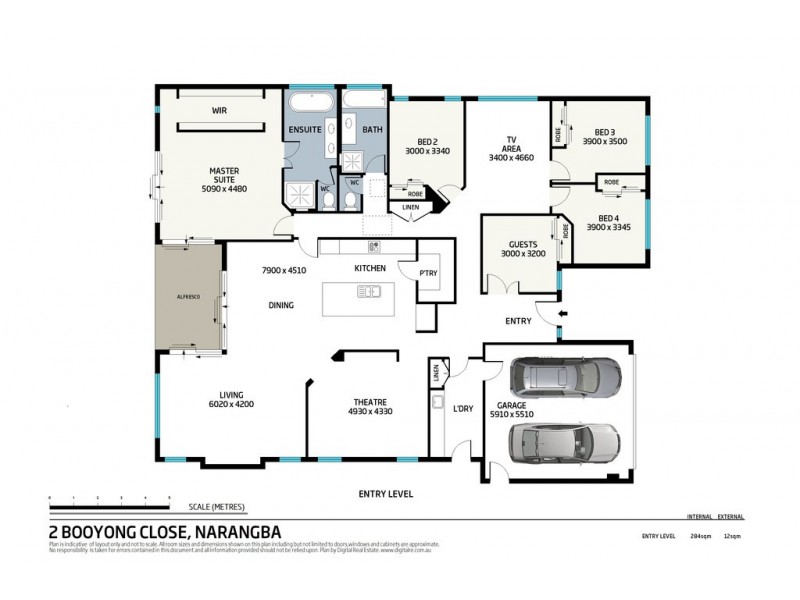 2 Booyong Close, Narangba QLD 4504 Floorplan