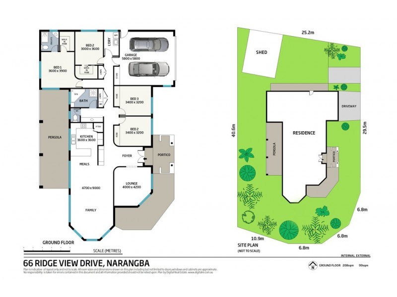 66 Ridge View Drive, Narangba QLD 4504 Floorplan