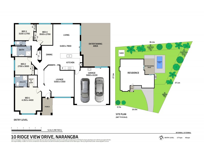 10 Ridge View Drive, Narangba QLD 4504 Floorplan