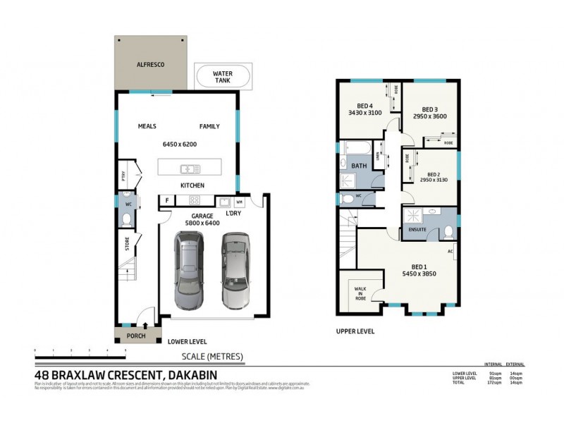 48 Braxlaw Crescent, Dakabin QLD 4503 Floorplan
