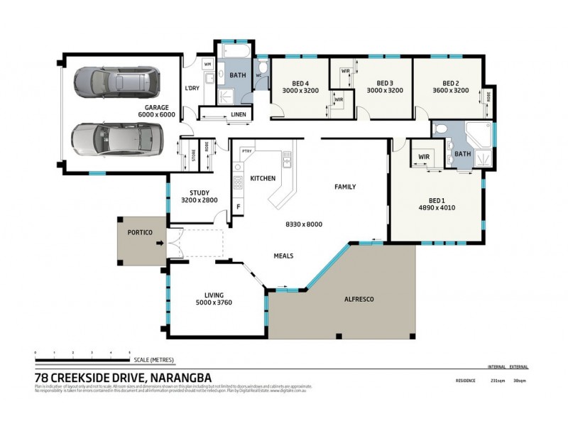 78 Creekside Drive, Narangba QLD 4504 Floorplan