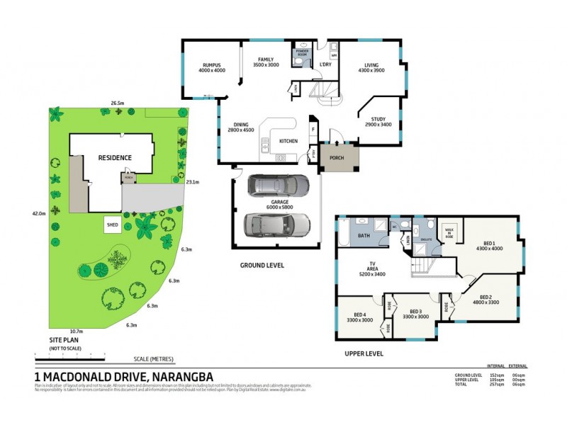 1 MacDonald Drive, Narangba QLD 4504 Floorplan