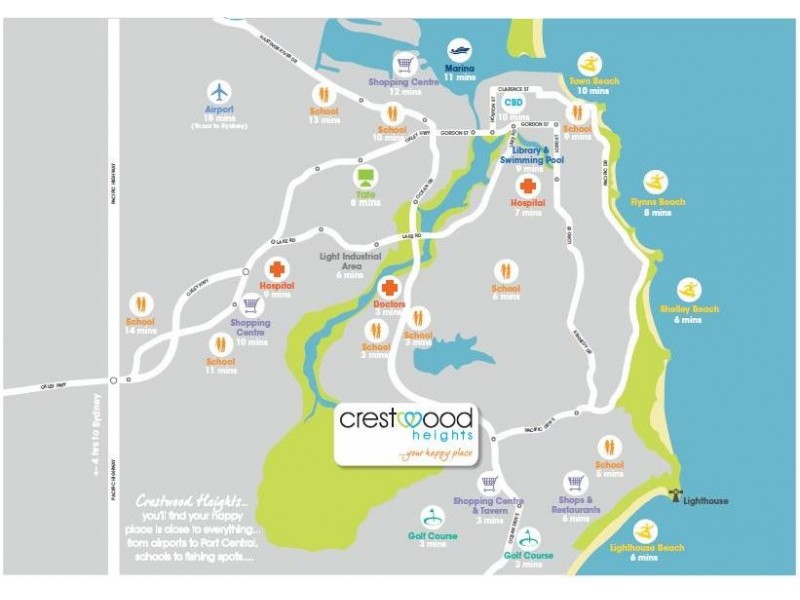 Land Sales Crestwood Heights Estate, Port Macquarie NSW 2444