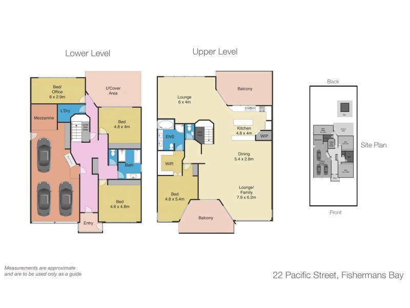 22 Pacific Street, Fishermans Bay NSW 2316 Floorplan