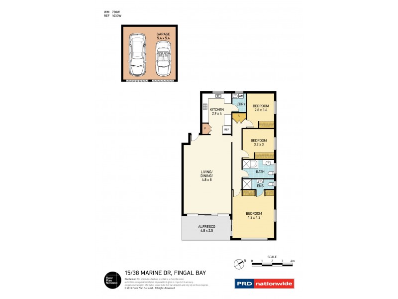 15/38 Marine Drive, Fingal Bay NSW 2315 Floorplan