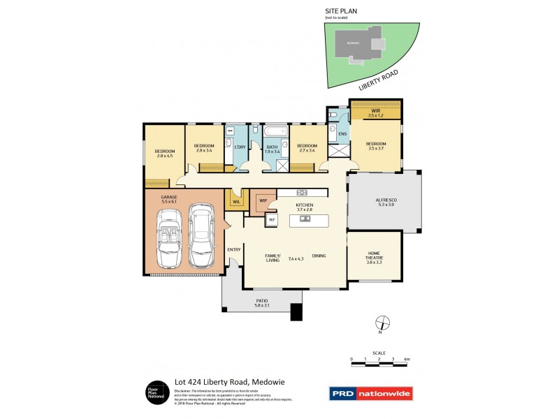 Lot 424 Liberty Road, Medowie NSW 2318 Floorplan