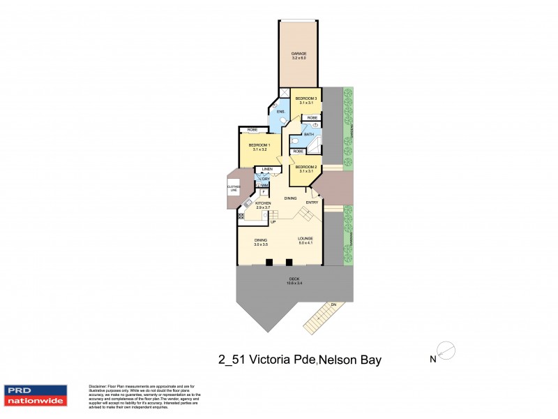 2/51 Victoria Parade, Nelson Bay NSW 2315 Floorplan