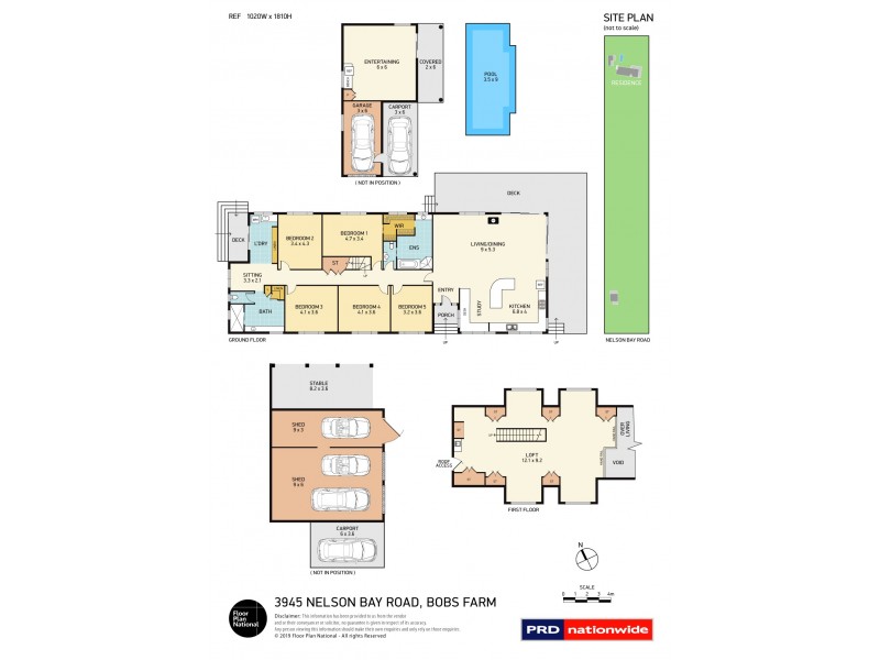 3945 Nelson Bay Road, Bobs Farm NSW 2316 Floorplan