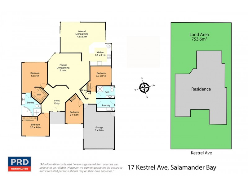 17 Kestrel Avenue, Salamander Bay NSW 2317 Floorplan