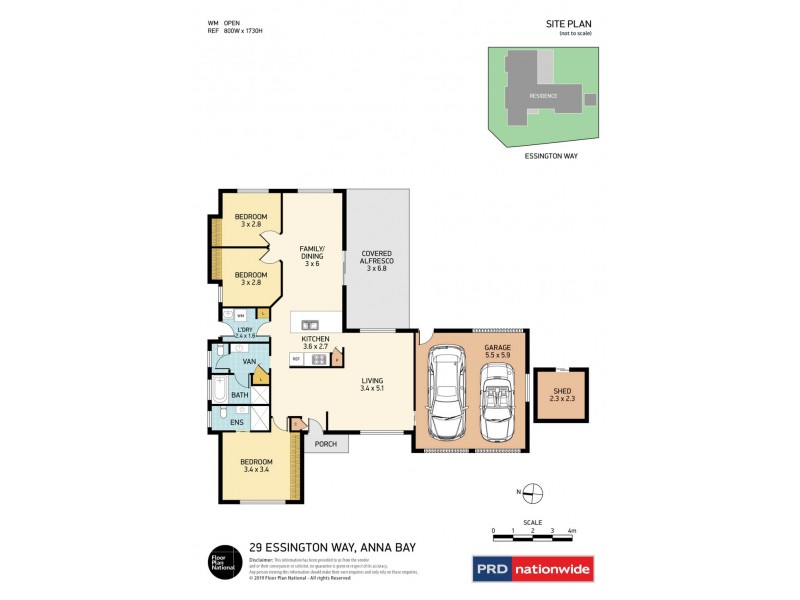 29 Essington Way, Anna Bay NSW 2316 Floorplan