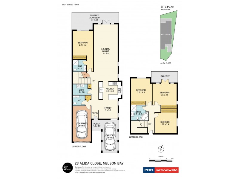 23 Alida Close, Nelson Bay NSW 2315 Floorplan