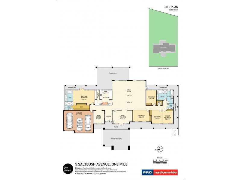 5 Saltbush Avenue, One Mile NSW 2316 Floorplan