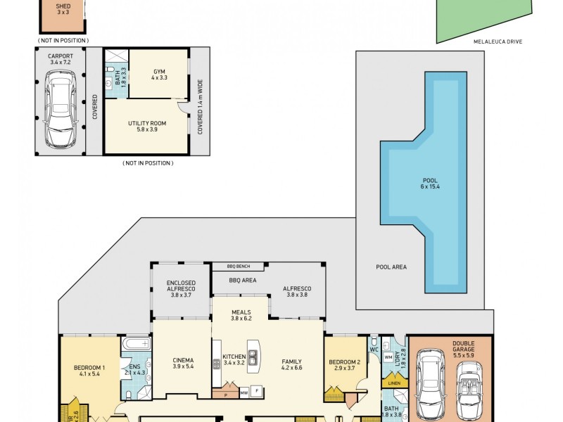 10 Melaleuca Drive, One Mile NSW 2316 Floorplan