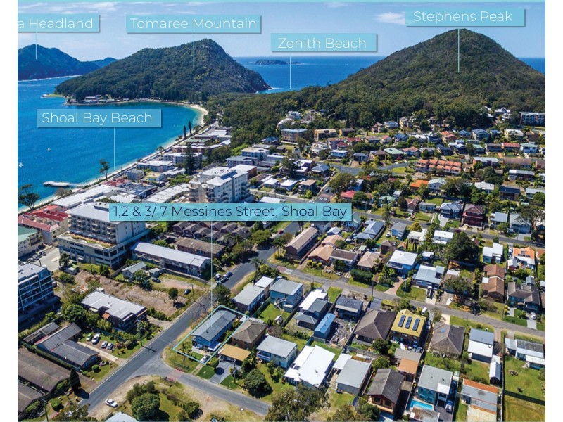 1,2 & 3/7 Messines Street, Shoal Bay NSW 2315
