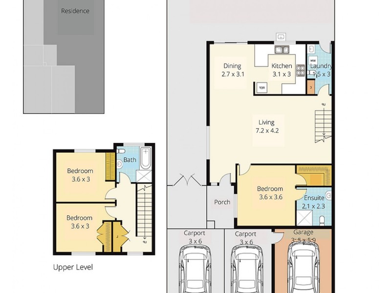 1/9 Whitesands Road, Fingal Bay NSW 2315 Floorplan