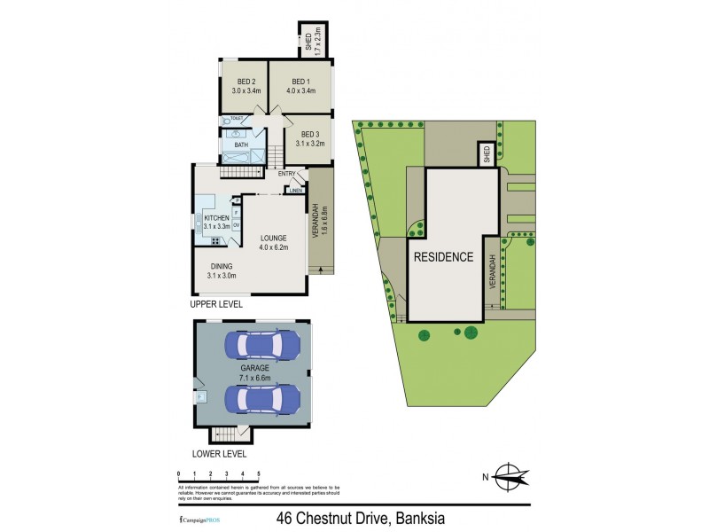 46 Chestnut Drive, Banksia NSW 2216 Floorplan