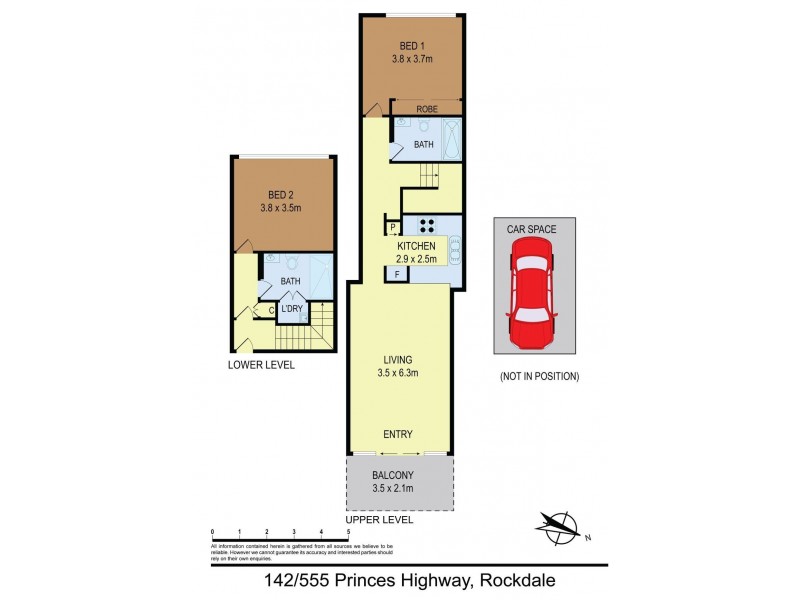 142/555 Princes Hwy, Rockdale NSW 2216 Floorplan