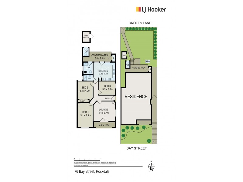 76 Bay Street, Rockdale NSW 2216 Floorplan