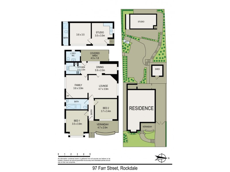 97 Farr Street, Rockdale NSW 2216 Floorplan