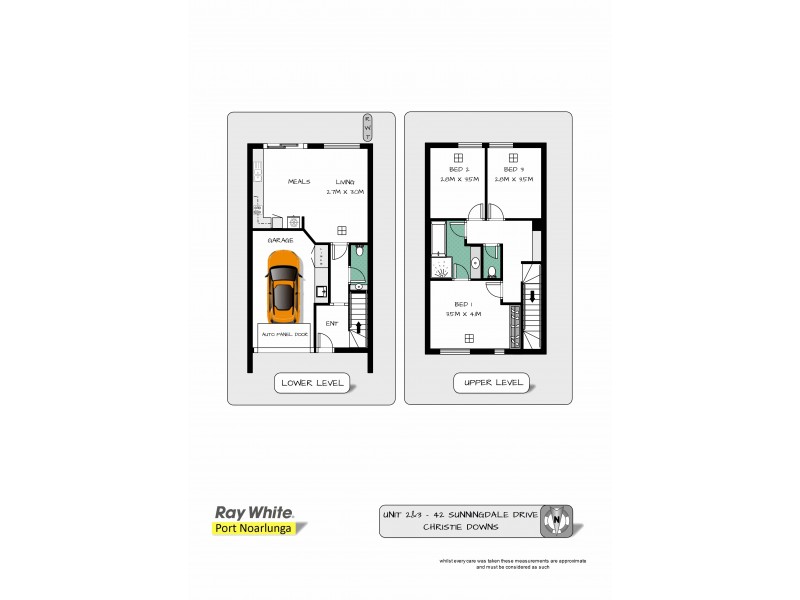 3 / 42 Sunningdale Drive, Christie Downs SA 5164 Floorplan