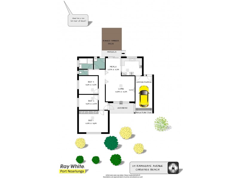 29 Ramsgate Avenue, Christies Beach SA 5165 Floorplan