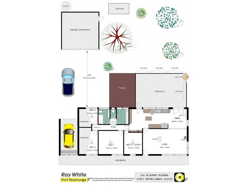 108 Albany Avenue, Port Noarlunga South SA 5167 Floorplan