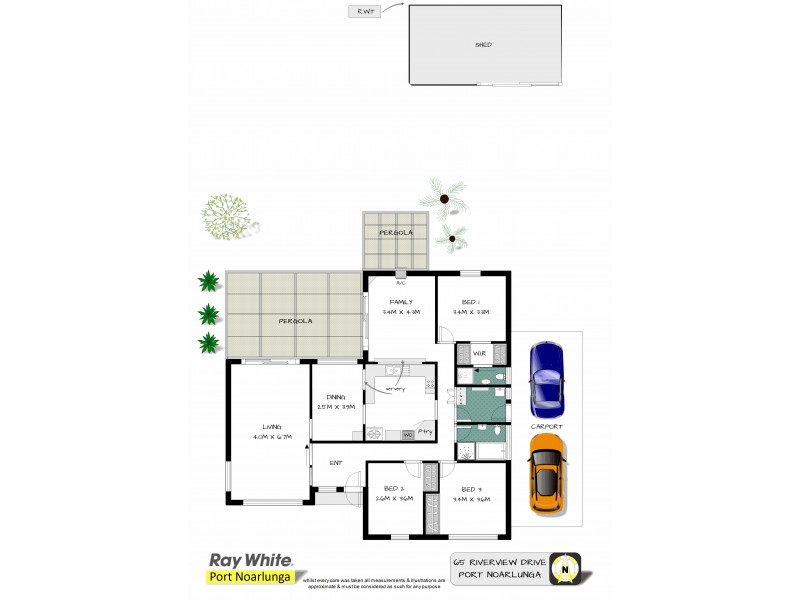65 Riverview Drive, Port Noarlunga SA 5167 Floorplan
