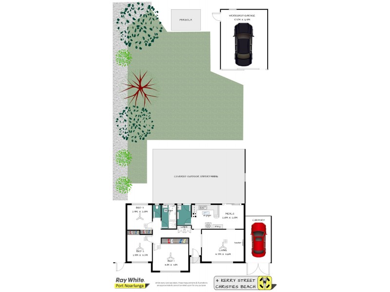 4 Kerry Street, Christies Beach SA 5165 Floorplan