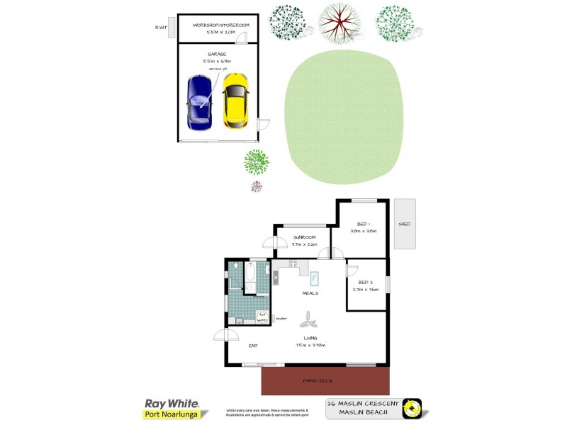 26 Maslin Crescent, Maslin Beach SA 5170 Floorplan
