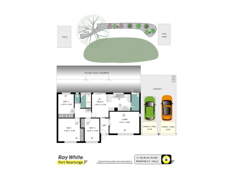 17 Acacia Road, Morphett Vale SA 5162 Floorplan