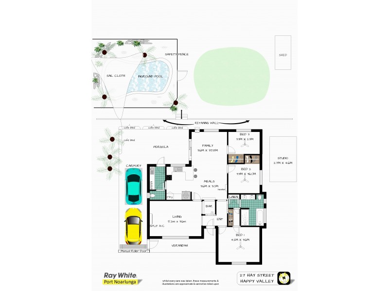 27 Hay Street, Happy Valley SA 5159 Floorplan