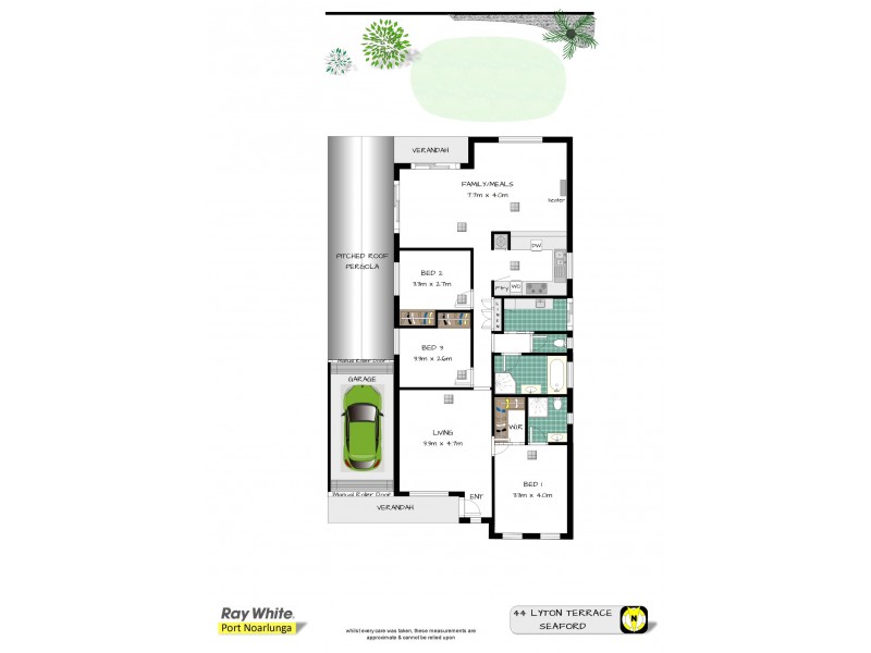 44 Lynton Terrace, Seaford SA 5169 Floorplan
