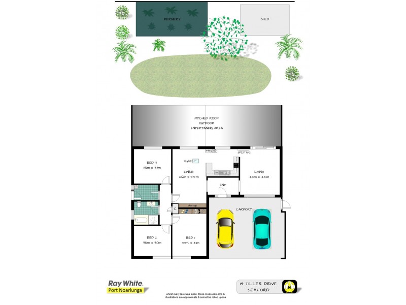 19 Tiller Drive, Seaford SA 5169 Floorplan