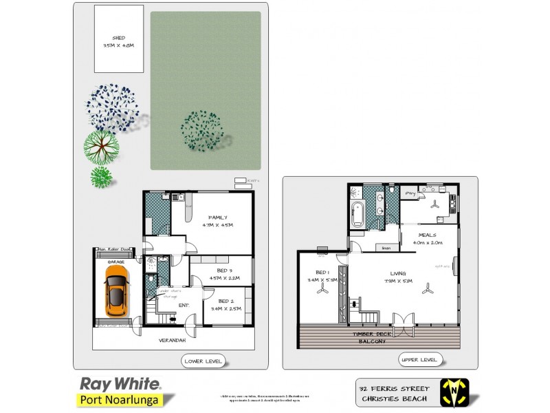32 Ferris Street, Christies Beach SA 5165 Floorplan