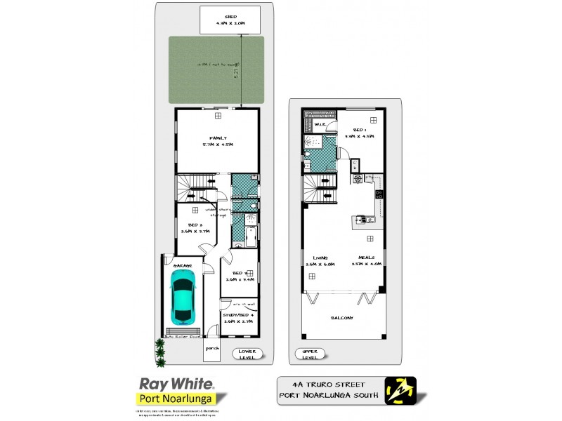 4A Truro Street, Port Noarlunga South SA 5167 Floorplan