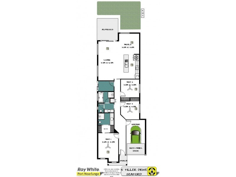 5 Tiller Drive, Seaford SA 5169 Floorplan