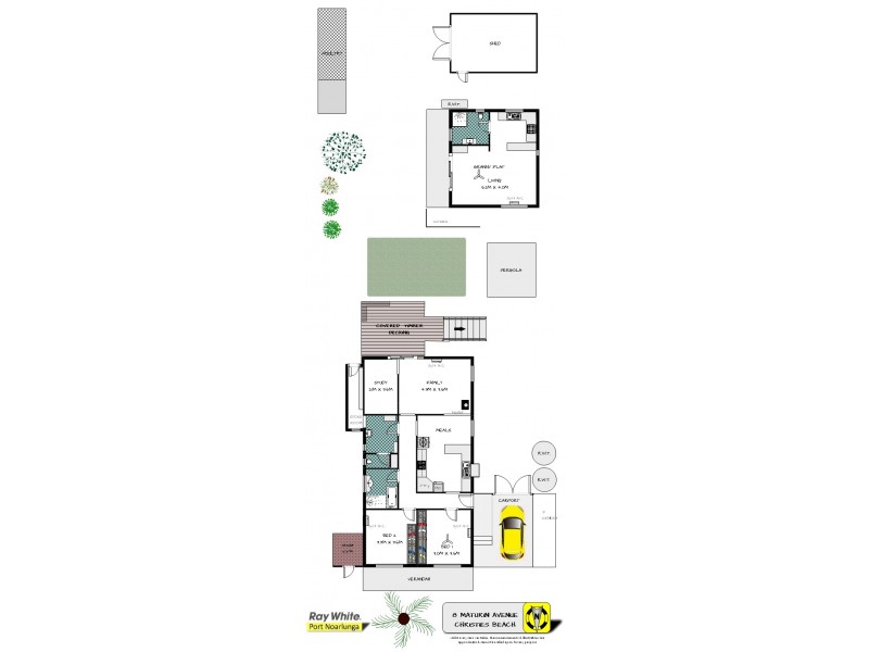 8 Maturin Avenue, Christies Beach SA 5165 Floorplan
