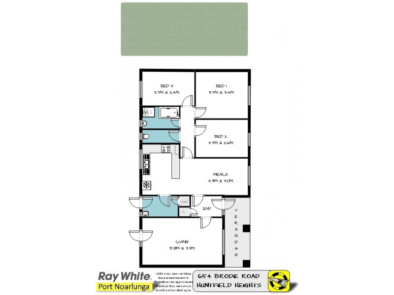 654 Brodie Road, Huntfield Heights SA 5163 Floorplan