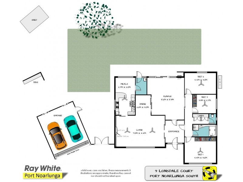 9 Lonsdale Court, Port Noarlunga South SA 5167 Floorplan