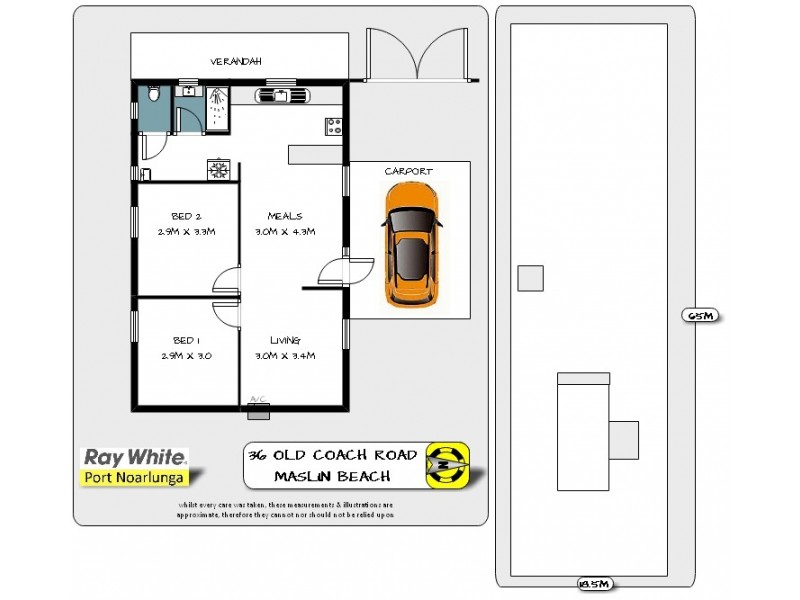 36 Old Coach Road, Maslin Beach SA 5170 Floorplan