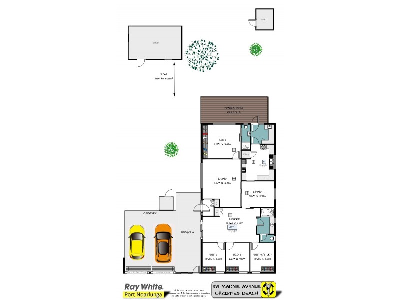 58 Marnie Avenue, Christies Beach SA 5165 Floorplan