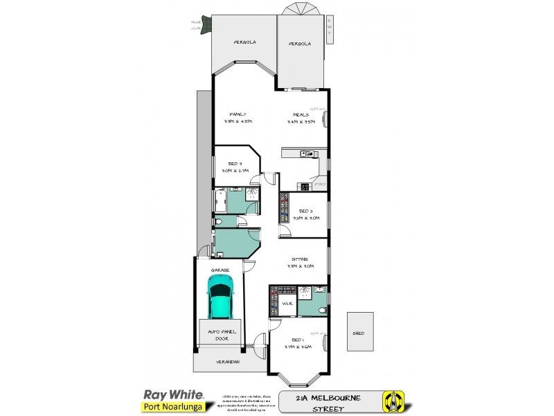 21A Melbourne Street, Sturt SA 5047 Floorplan