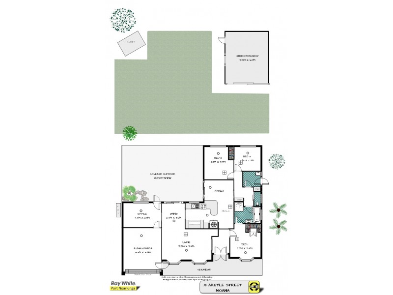 13 Argyle Street, Moana SA 5169 Floorplan