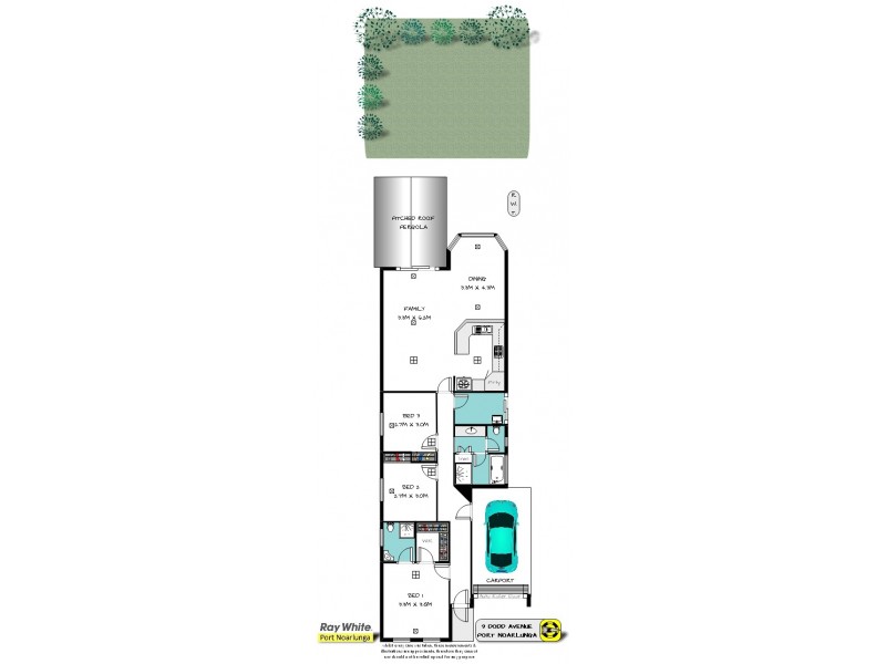 9 Dodd Avenue, Port Noarlunga SA 5167 Floorplan